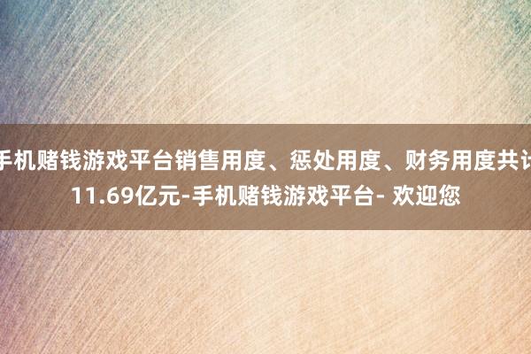 手机赌钱游戏平台销售用度、惩处用度、财务用度共计11.69亿元-手机赌钱游戏平台- 欢迎您